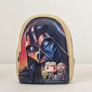 Loungefly Disney Parks Star Wars Funko Pop Darth Vader Mini Backpack